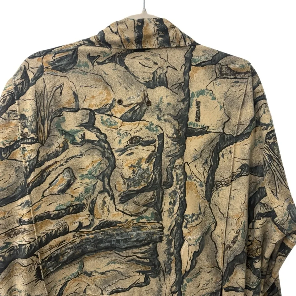 Vintage Gander Mountain Kelly Cooper camo jumpsuit overall size L R
